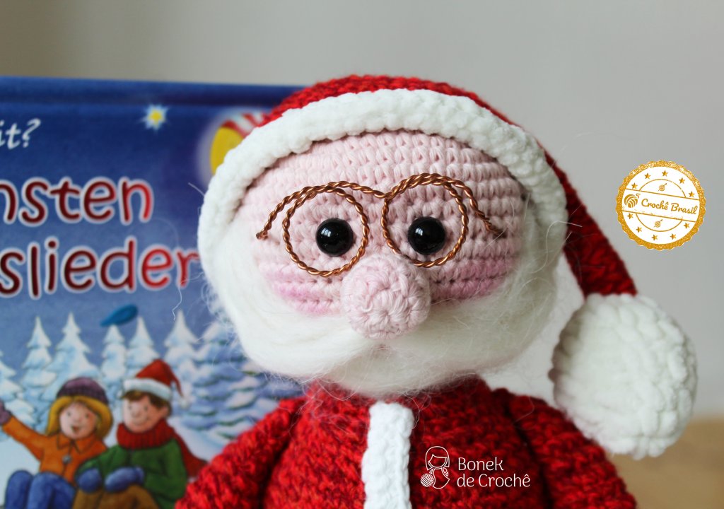 Papai Noel amigurumi – Bonek de&nbsp;Crochê
