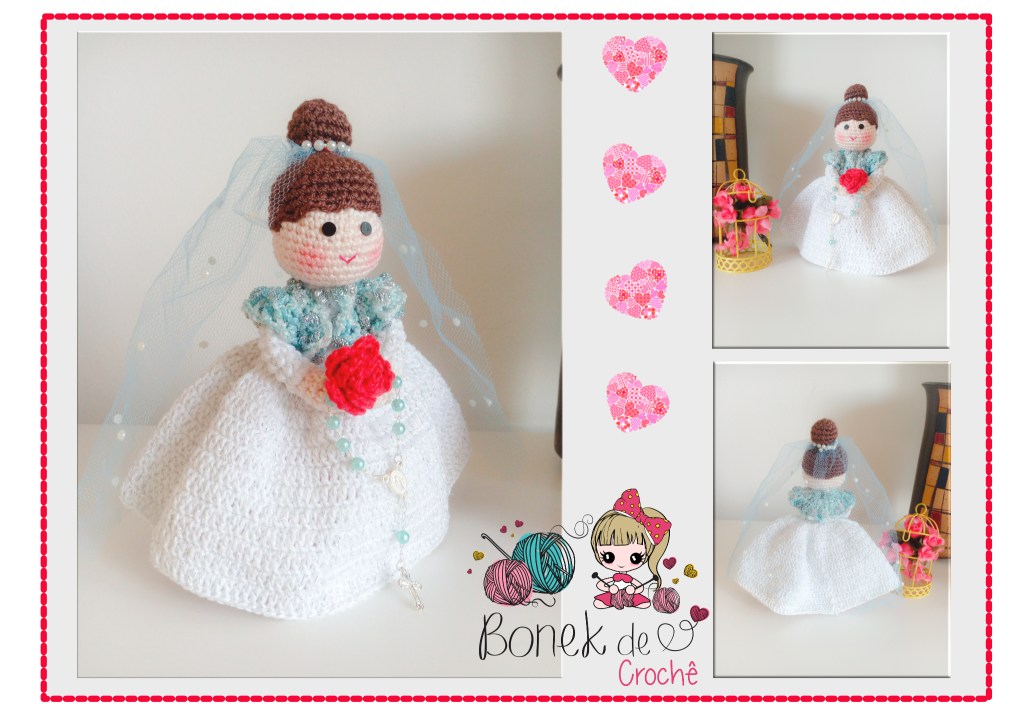 Noivinha amigurumi passo a&nbsp;passo