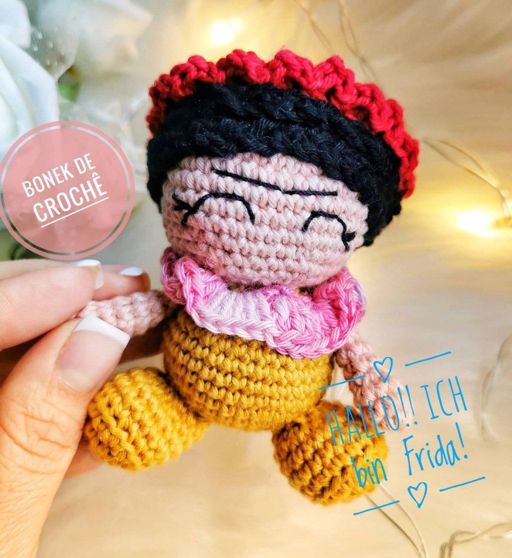 Frida Kahlo Doll&nbsp;Amigurumi