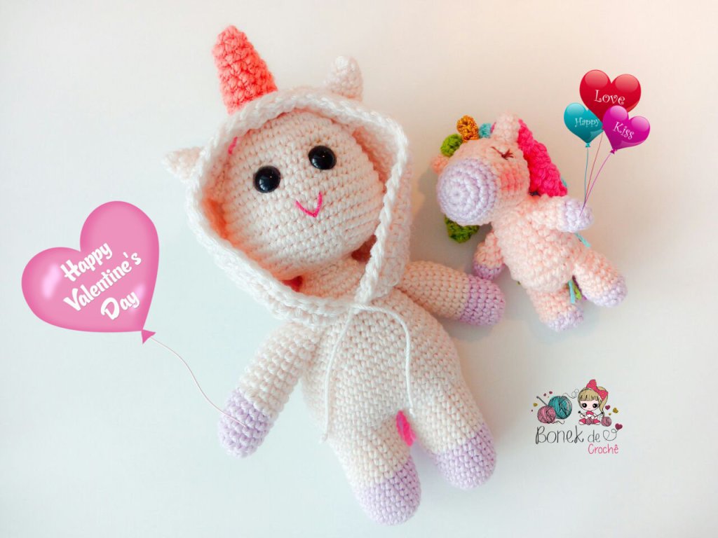 Unicórnio amigurumi – Amigurumi Nota&nbsp;100