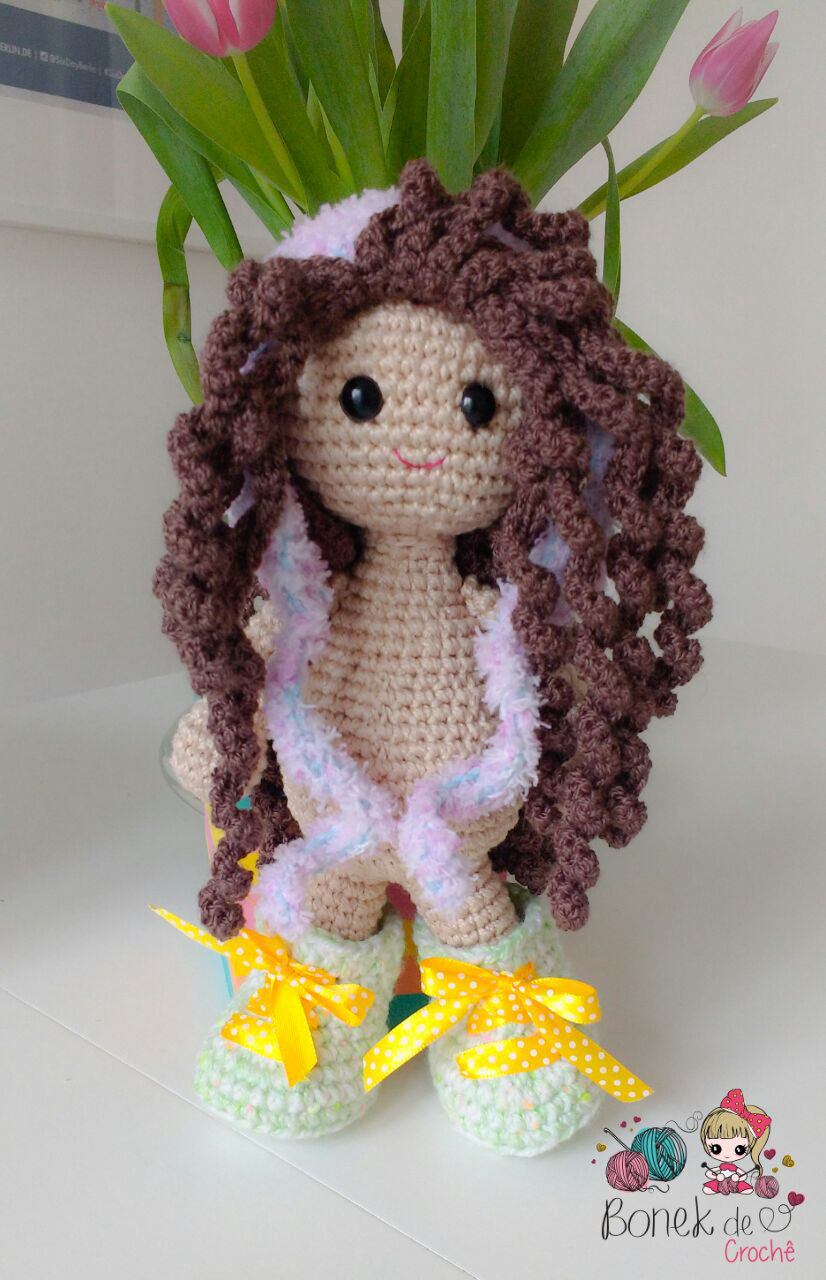 Como fazer botinha para boneca de&nbsp;crochê