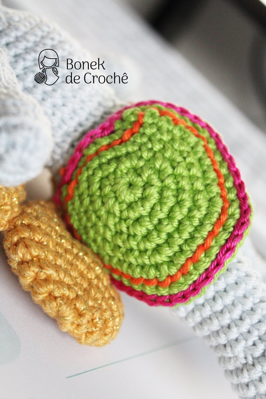 Amigurumi Charada – Bonek de&nbsp;Crochê