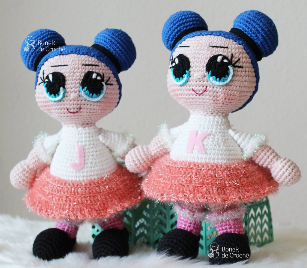 Boneca Lol da Bonek de Crochê – Passo a Passo&nbsp;grátis