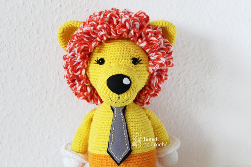Leão Amigurumi – Passo a passo em pdf por R$&nbsp;35,00