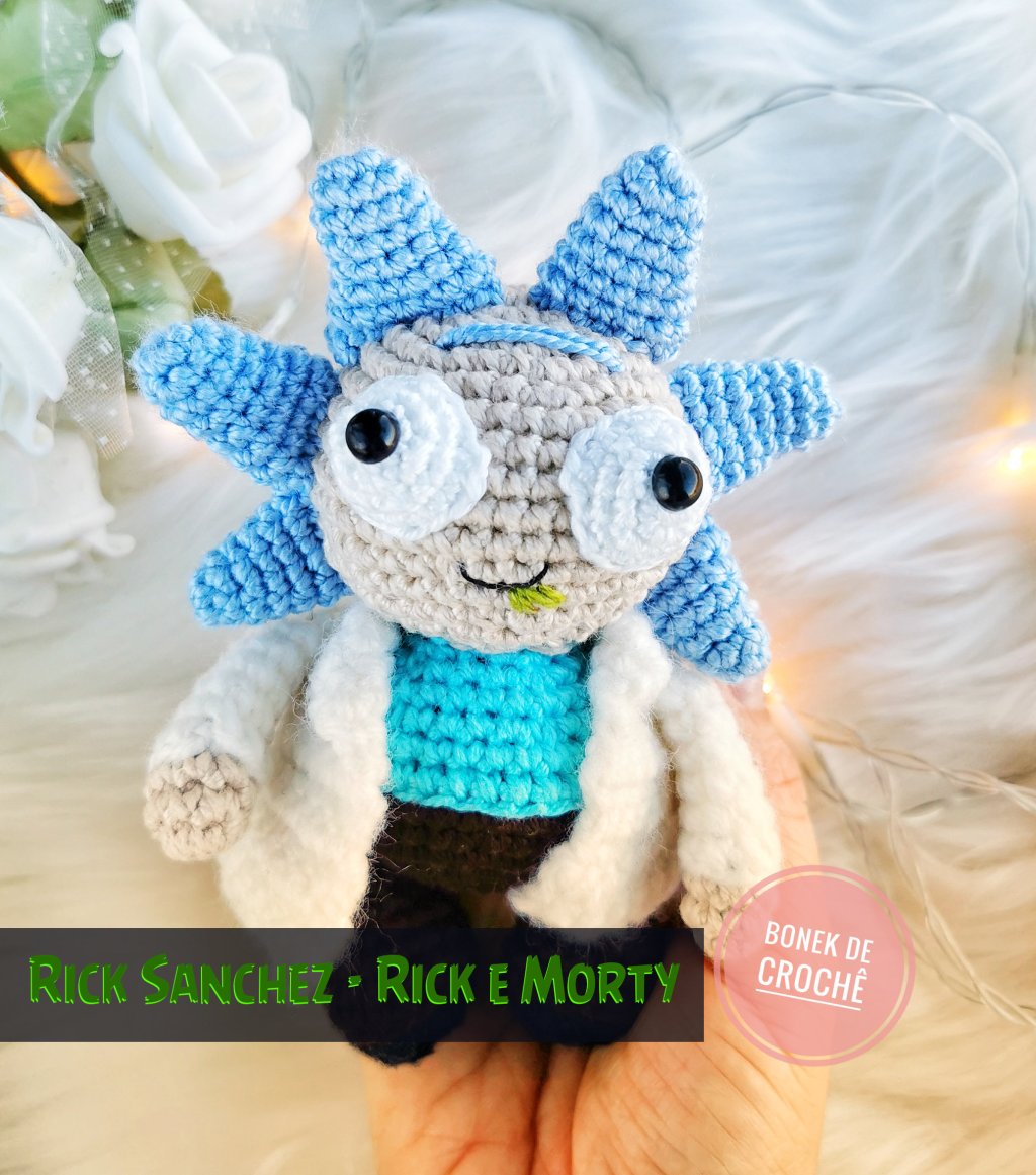 Rick Sanchez – Rick e Morty&nbsp;amigurumi