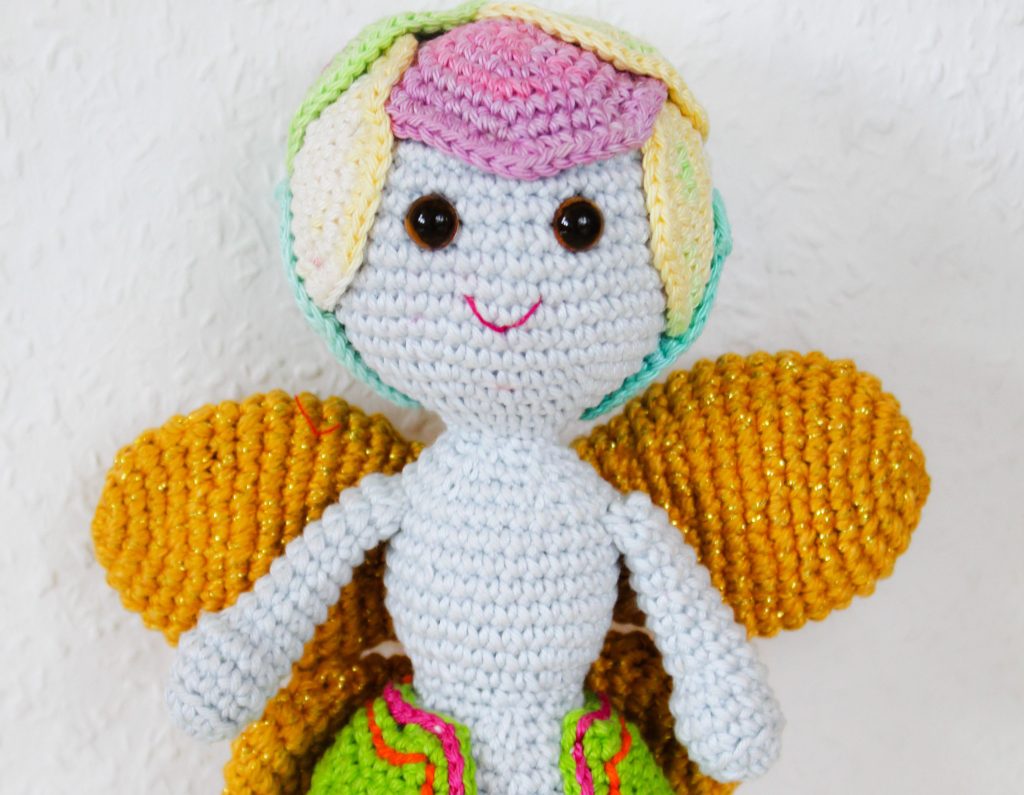 Borboleta Flora – Amigurumi&nbsp;Charada