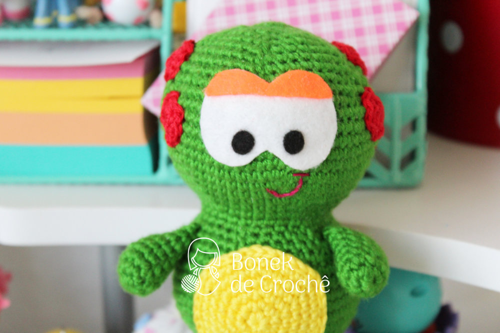 Meu Dino #BonekdeCrochê