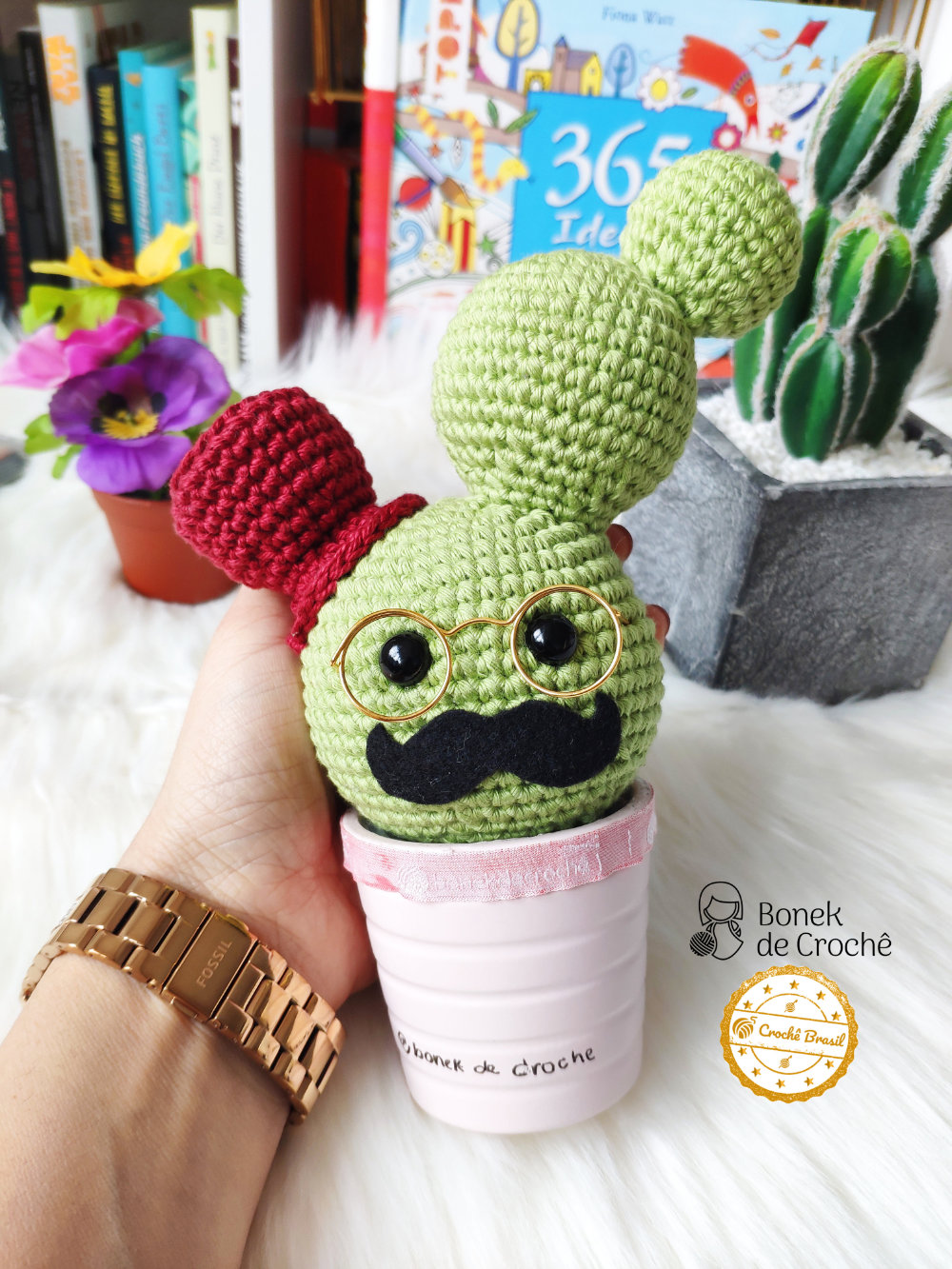 Kaktus Amigurumi Häkelanleitung – Bonek de&nbsp;Croche