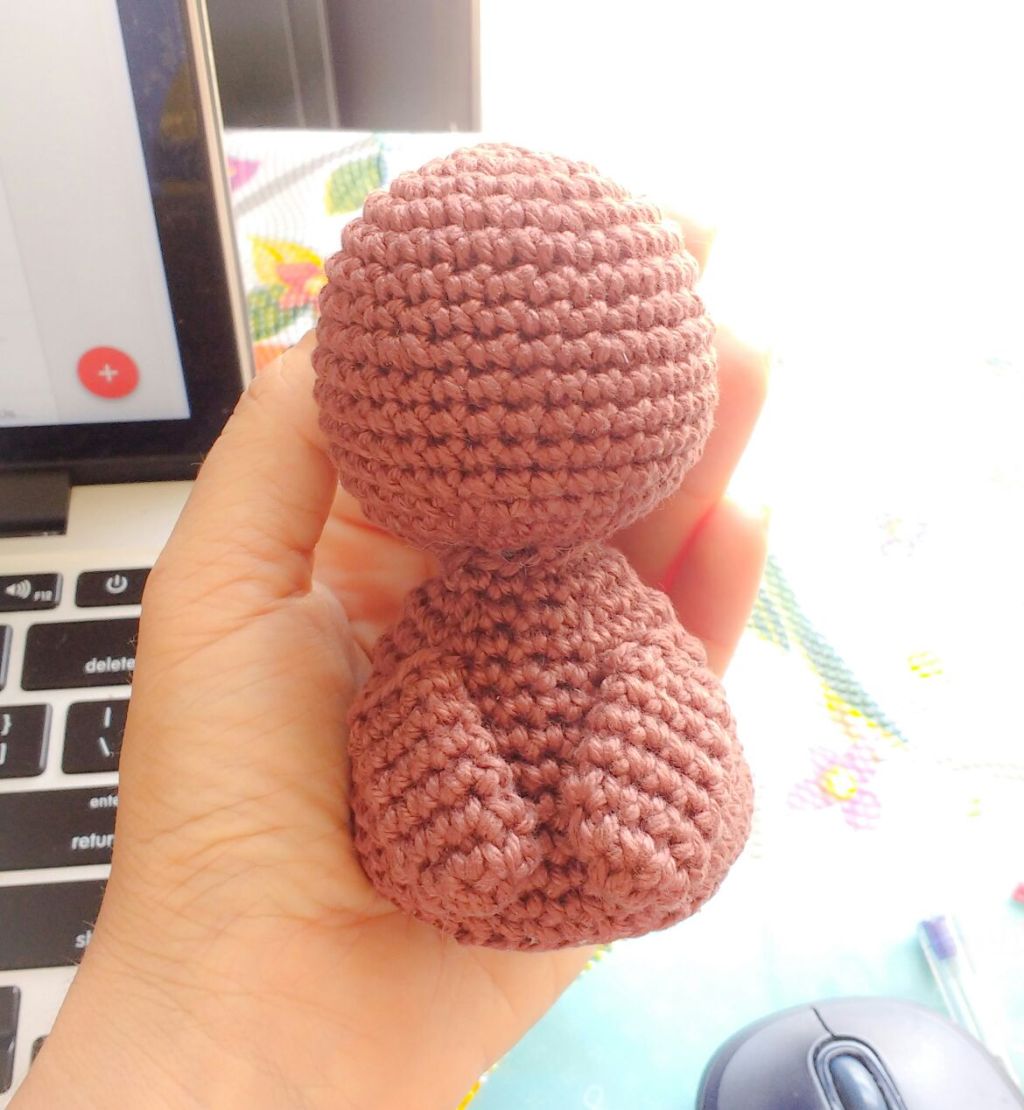 Passo a passo corpinho&nbsp;amigurumi