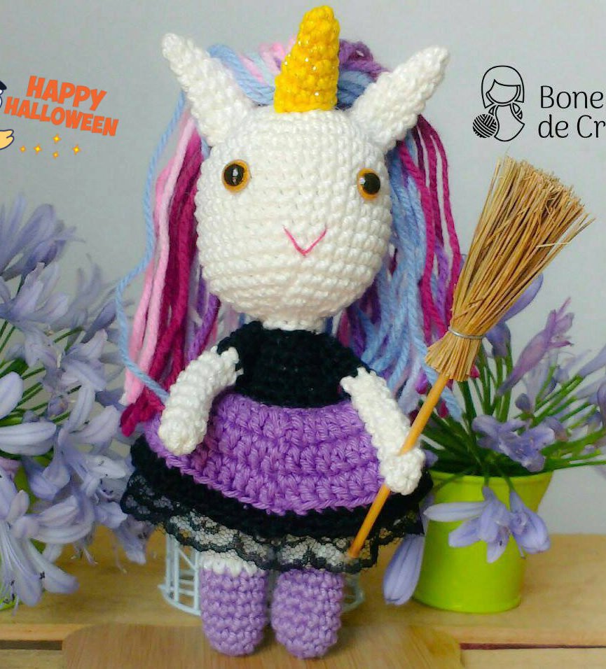 Ideias para o Halloween – Dias das Bruxas&nbsp;Amigurumi