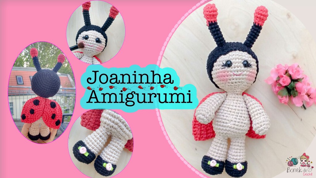 Joaninha amigurumi