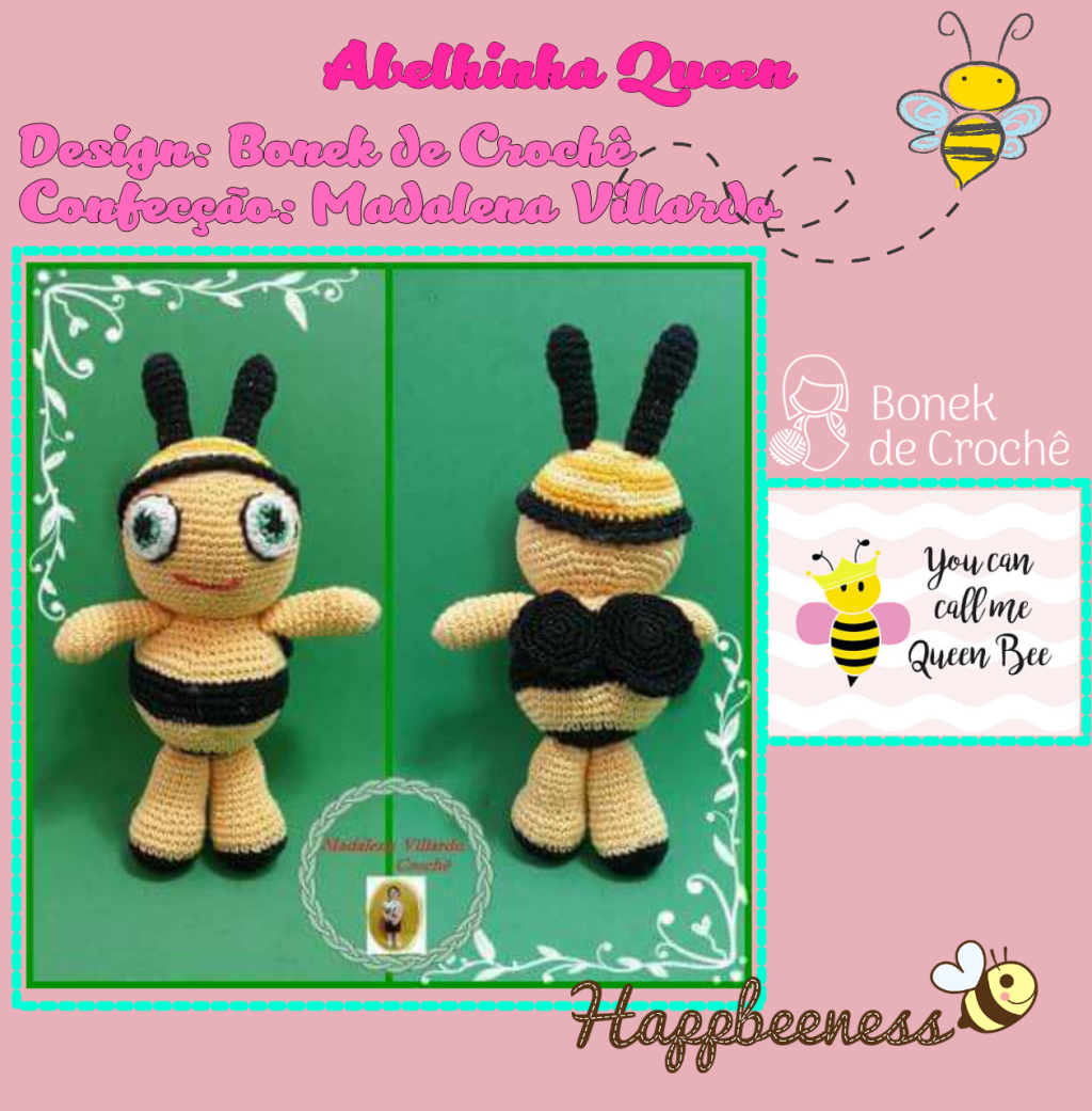 Desafio Amigurumi Charada&nbsp;#BonekdeCrochê