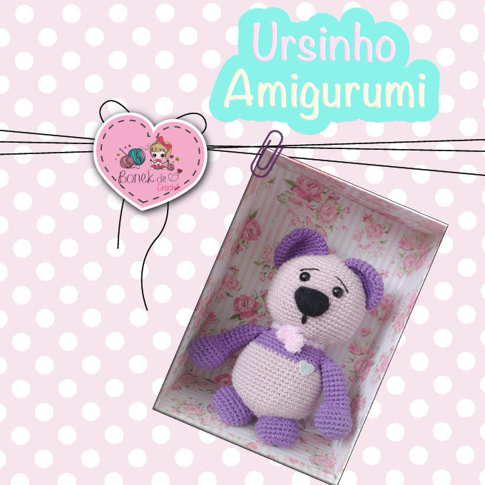 Urso amigurumi passo a&nbsp;passo