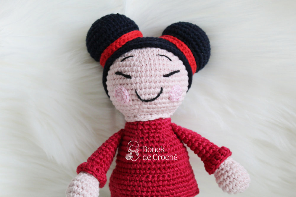 Pucca amigurumi – Bonek de&nbsp;Crochê
