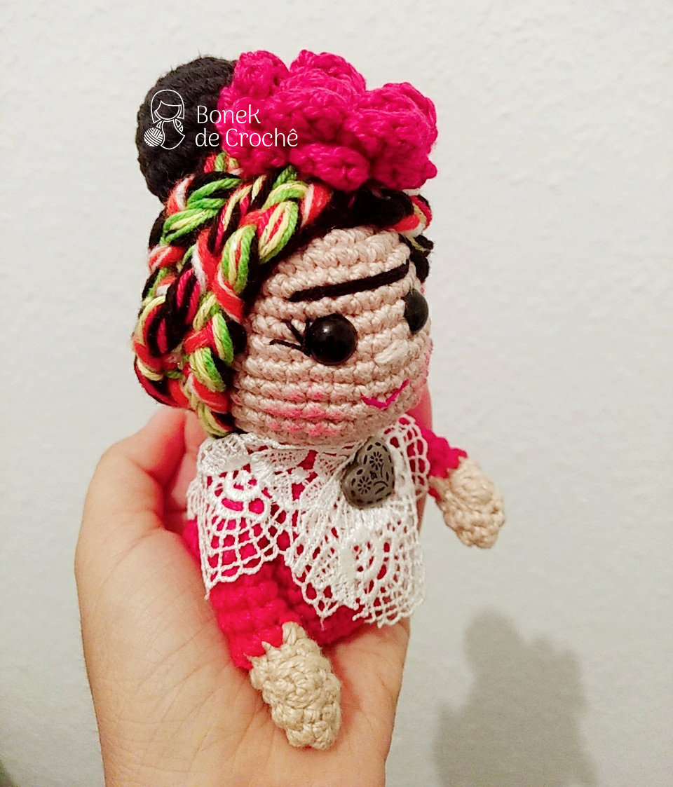 Fridinha amigurumi passo a&nbsp;passo