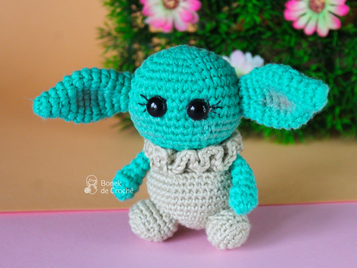 Doll inspired on Baby Yoda&nbsp;amigurumi