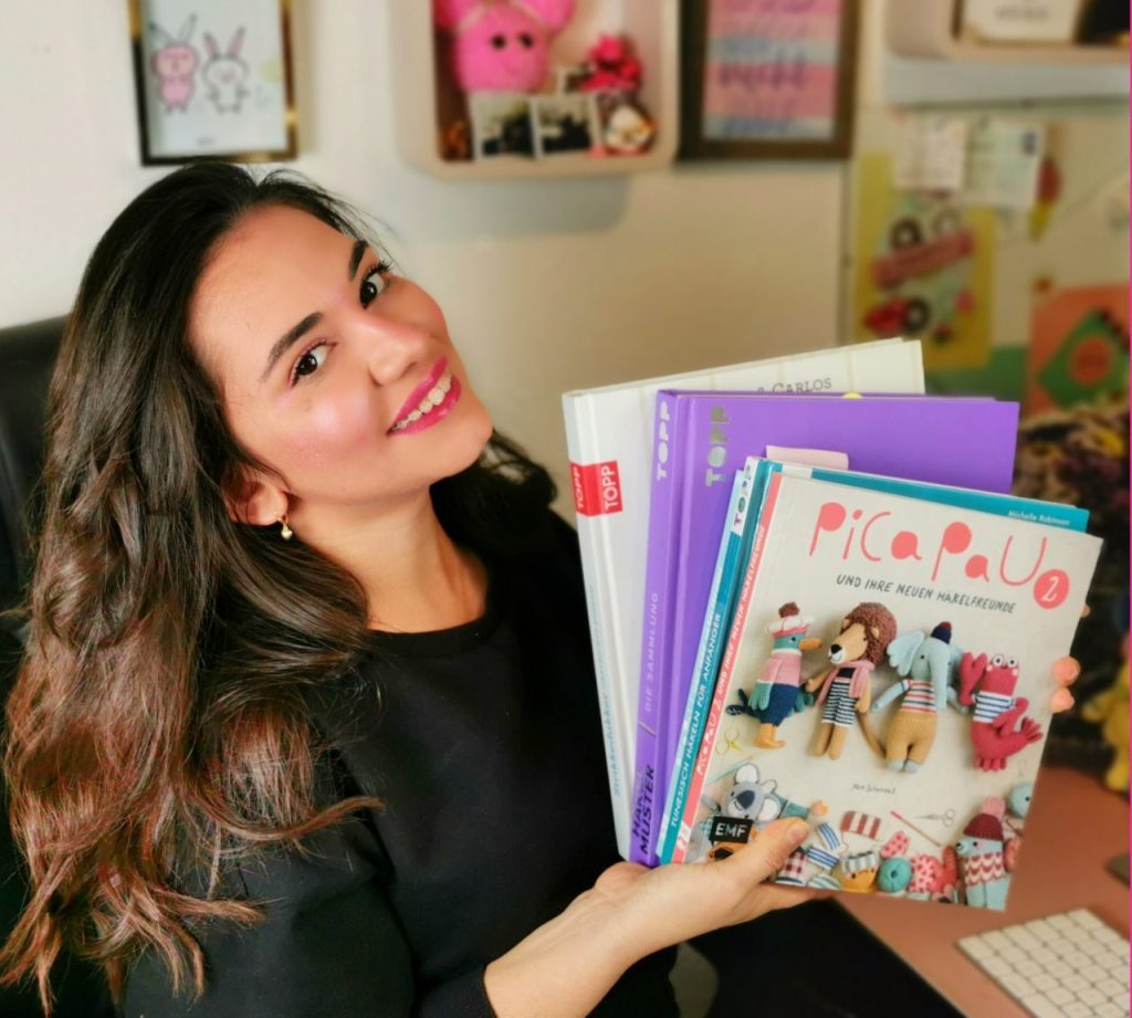 5 Livros que aceleraram o meu aprendizado como Amigurumi Designer! Os meus queridinhos!